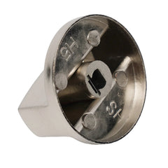 Kitchen Cooker Oven Electric Cooker Switch Control Knobs Gas Stove Knobs 4pcs 6mm Parts Silver Cooking Appliances
