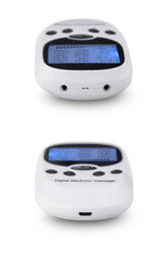 Digital TENS Machine EMS Massager Electric Pulse Muscle Stimulator for Back Neck Electrode Massage Pads Convenient Use at Home