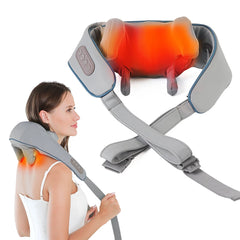 Foreverlily Neck And Back Massager Neck And Shoulder Massager Trapezius Massager Electric Neck Massager