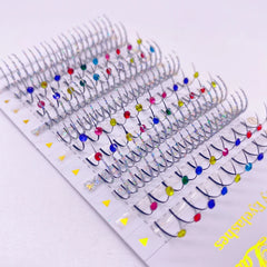 Silver Diamond False Eyelash Extension Glitter Individual Lashes For Party Makeup Mink Natural Fairy Beauty Lashes Wholesales