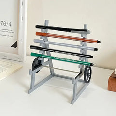 Miniso Barbell Pen Holder Fitness Themed Fitness Pen Holder Perfect Gift for Fitness Enthusiasts Weightlifters
