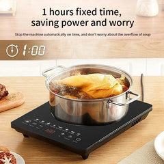 EU/UK/US Multifunctional Portable 2200W High-power Electric Induction Cooktop 110V/220V Home Kitchen Touch Panel Desktop Burner