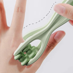 Handheld Hand Massager Silicone Finger Massager Double Roller Hand Massager Hand Care Tool Finger Roller Massager