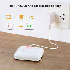 LED Wireless Night Light, Human Motion Sensor Lantern Rechargeable Wall Lamp, for Camping Summer Stairs Closet Kitchen Toilet