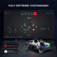 GameSir Kaleid Xbox Gaming Controller Wired Gamepad for Xbox Series X, Xbox Series S, Xbox One, Hall Effect Joystick