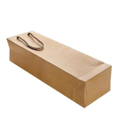 Kraft Paper Red Wine Hand Bag Wine Drinks Packing Bag Storage