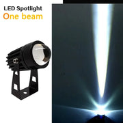 LED de pared para exteriores, iluminación de paisaje de 9W, 12W, 220V, rojo, verde, azul, RGB, IP66, impermeable, luces de un h