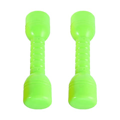 2Pcs Plastic Dumbbells Children'S Sports Fitness Dumbbells Fitness Equipment Children Dumbbell Toddler Toys Fitness kids Barbell