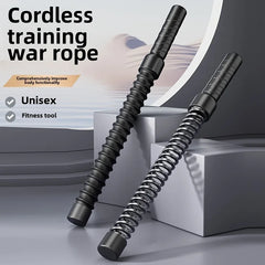 Stainless Steel Fitness Stick - Strength And Muscle Exercise Fitness Tool With Strong Rebound Inertia Suitable For Home Fitness