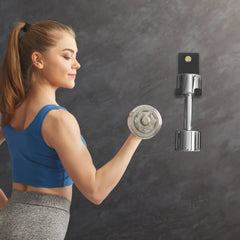 Ao Pole Hanger Dumbbells Barbell Rod Storage Rack Racks Wall Holder Fitness Equipment Steel Mounted Dumbell