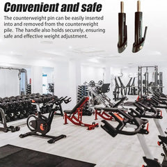 Universal Gym Accessories Gym Pin Fitness Equipment Security Lock Weight Reduction Latch Anti-Rust drop set pins gym