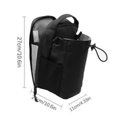 Magnetic Gym Bag Large Capacity Magnetic Carrier Bag With Phone Pocket Portable Gym Water Bottle Pouch Gym magnetic kettle bag