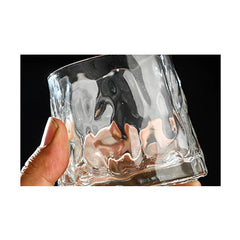 200ML Whiskey Glass Cup Novelty Rotatable Barware Old Fashioned Wine Glass Coffee Cup for Liquor Scotch Bourbon Bar Drinkware