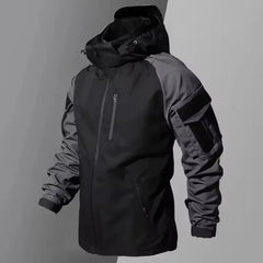 Tactical Waterproof Sets Men Wear Resistant Combat Training Suit Outdoor Multi-pocket Uniform Airsoft Camping Hiking Tracksuit