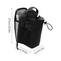 Magnetic Gym Bag Large Capacity Magnetic Carrier Bag With Phone Pocket Portable Gym Water Bottle Pouch Gym magnetic kettle bag