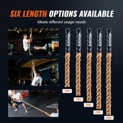 VEVOR Gym Climbing Rope 10 ft Length Gym Fitness Training Rope Gym Exercise Workout Rope for Adults, Climbing Rope for Fitness