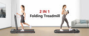 Bigzzia Treadmill Walking Pad Foldable Treadmills for Home Foldable 1-10 km/h, Folding Treadmill Desk with Remote Control
