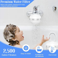 Bath Ball Filter BPA Free Bath Water Filter Remove Chlorine Improve Water Quality