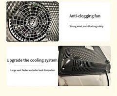 EU/UK/US Multifunctional Portable 2200W High-power Electric Induction Cooktop 110V/220V Home Kitchen Touch Panel Desktop Burner