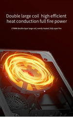 EU/UK/US Multifunctional Portable 2200W High-power Electric Induction Cooktop 110V/220V Home Kitchen Touch Panel Desktop Burner