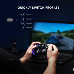 GameSir Kaleid Xbox Gaming Controller Wired Gamepad for Xbox Series X, Xbox Series S, Xbox One, Hall Effect Joystick