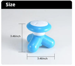 Triangle Massager Cervical Spine Leg Mini Massager Body Massager Electric Wire Control Massager
