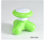 Triangle Massager Cervical Spine Leg Mini Massager Body Massager Electric Wire Control Massager