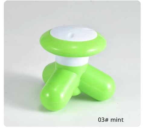 Triangle Massager Cervical Spine Leg Mini Massager Body Massager Electric Wire Control Massager