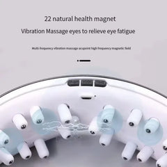 New Eye Massager Electric Silicone Magnetic Eye Massager Eye Care Instrument Eye Massager to Relieve Eye Fatigue Massager