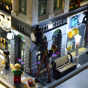 LED Light Set For 10251 compatible 15001 Brick Bank (Only LED Light, NOT Include The Model Bricks)