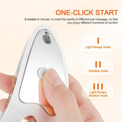 Eye Massager Hot Compress Eye Fatigue Relief Massager Vibration Massage Eye Relaxation Massager