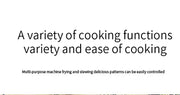 EU/UK/US Multifunctional Portable 2200W High-power Electric Induction Cooktop 110V/220V Home Kitchen Touch Panel Desktop Burner