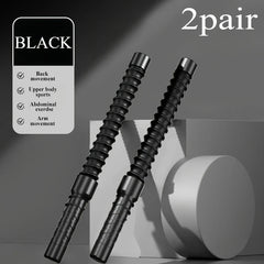 Stainless Steel Fitness Stick - Strength And Muscle Exercise Fitness Tool With Strong Rebound Inertia Suitable For Home Fitness