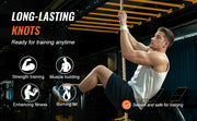 VEVOR Gym Climbing Rope 10 ft Length Gym Fitness Training Rope Gym Exercise Workout Rope for Adults, Climbing Rope for Fitness