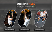 VEVOR Gym Climbing Rope 10 ft Length Gym Fitness Training Rope Gym Exercise Workout Rope for Adults, Climbing Rope for Fitness